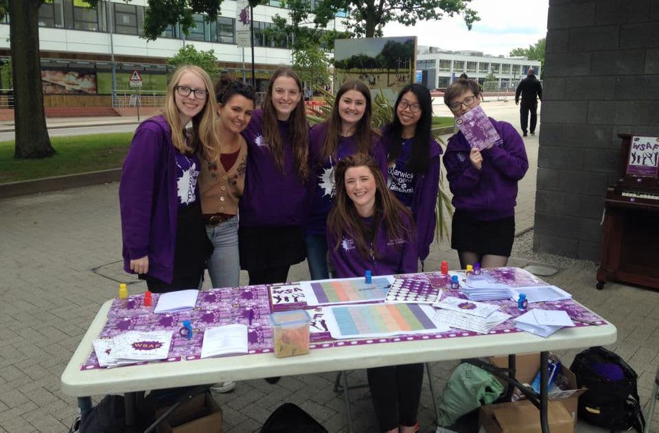 The WSAF stand in 2015