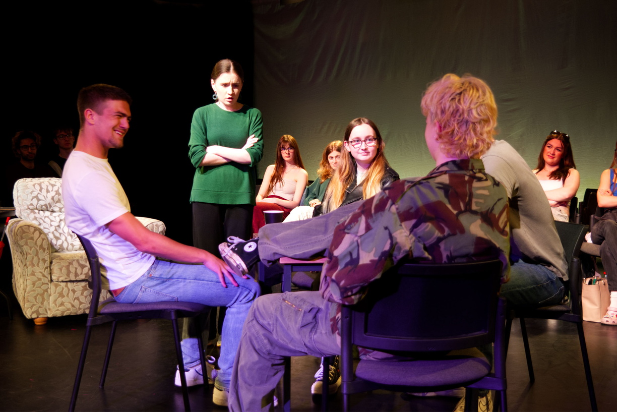 Image of a performance in a theatre